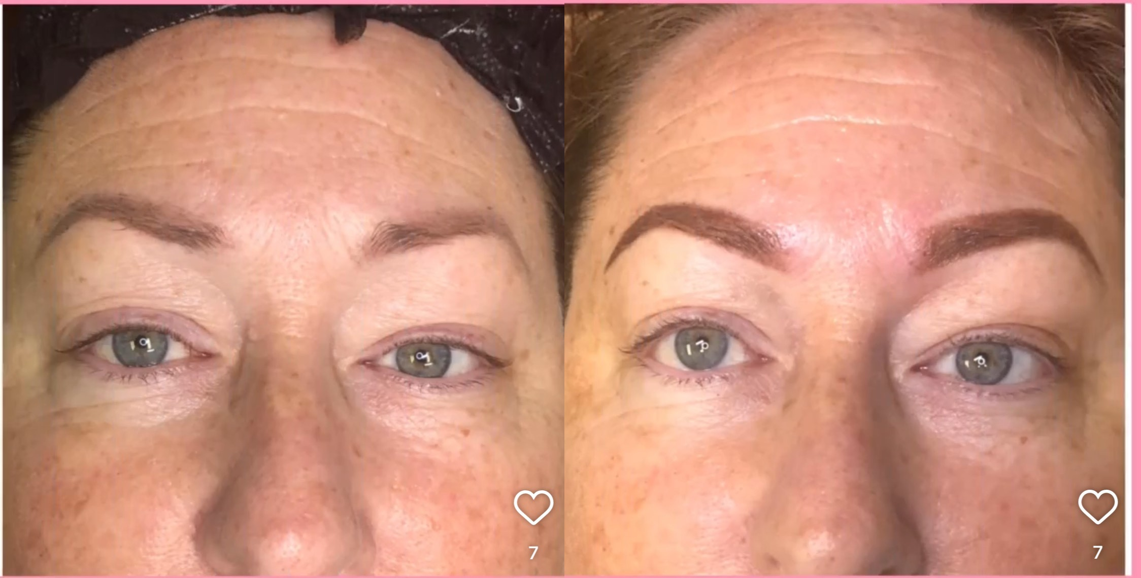 Brow Lamination & Tint (Before/After)
